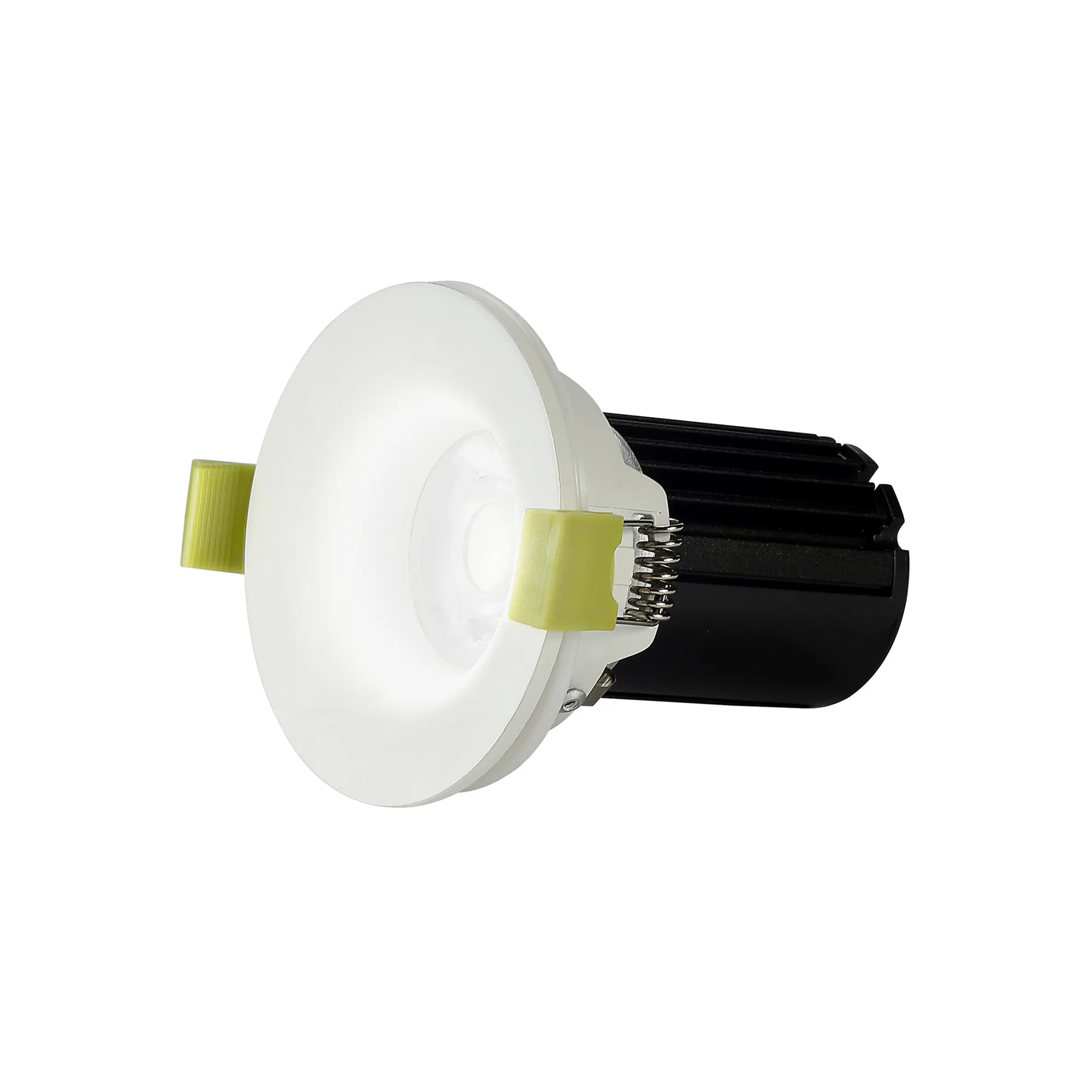 Bruve 10 Tridonic Powered 10W 2700K 710lm 36° CRI>90 LED Engine Matt White Fixed Round Recessed Downlight, Inner Glass cover, IP65 DM200756  Dlux Bruve 10 IP65